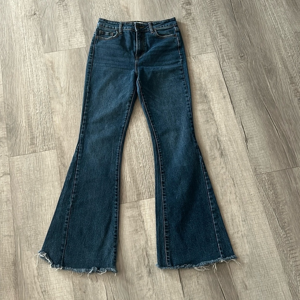Cello women’s flared jeans.